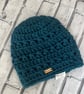 Chunky Teal Beanie