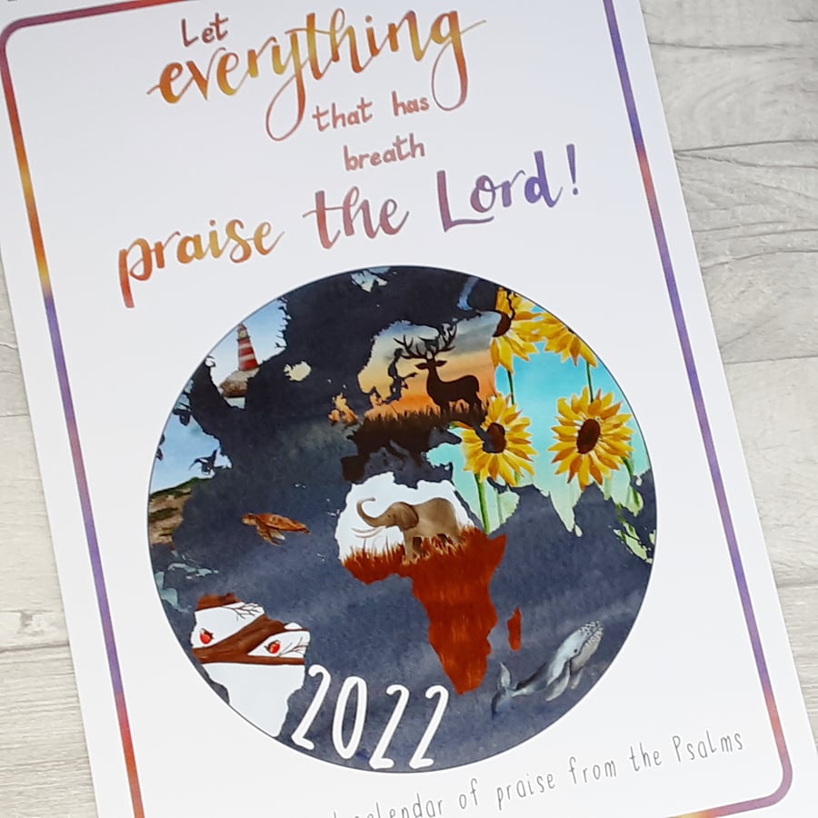 2022 Family Christian Calendar