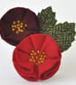 Red Rose Brooch - Image 1