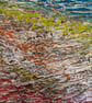 ' Autumn Beach ' Textured Mixed Media Acrylic Painting  - Image 3