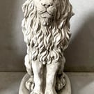 Latex Mould Sitting Lion Statue.