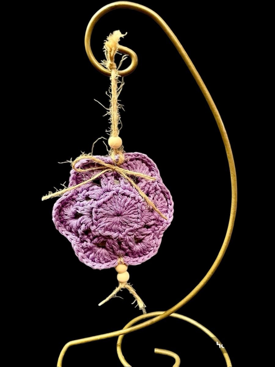 Set of 2 Purple Lavender Sachet, Lavender Bag, Aromatherapy, Lavender, Christmas