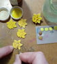 Daffodil Pin, Handmade Wooden Badge, March Birth Flower, March Birthday Gift - Image 9