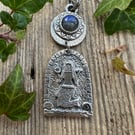 Mermaid of Zennor Pendant with Labradorite