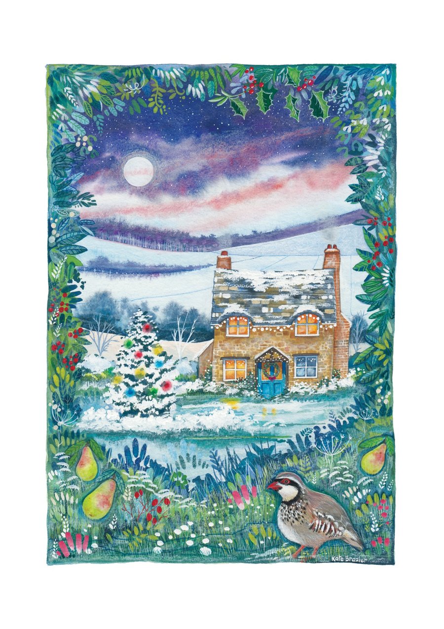 Partridge Cottage - PRINT - Signed Limited Edition Giclee Print