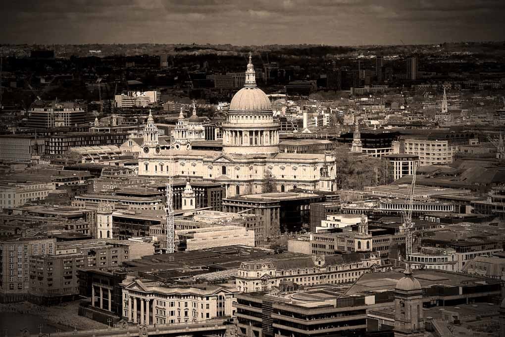 St Paul's Cathedral London England Photograph Print
