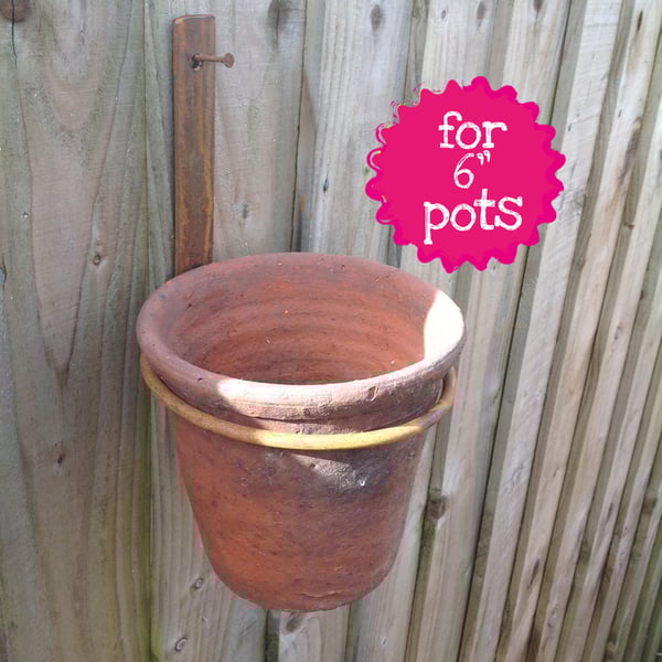 'Freestyle' Rustic Pot Ring for 6" pots