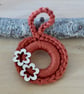 Set of 3 Crocheted Wreath Decorations - Image 4