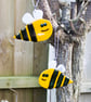 Busy Bee Hanger in Fused Glass - 6151 - Image 6