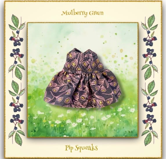 Reserved for Sue - Pip Squeaks Purple Flowered Dress