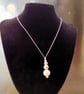 925 Sterling Silver Multi Bead Drop Pendant 18 Inch Necklace - Image 4