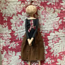 Primitive Pumpkin Doll