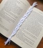 Bookmark - handmade macrame boho inspired - white