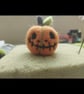 Needle felted pumpkin 