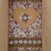 Rustic framed heart (3) - SALE 40% off