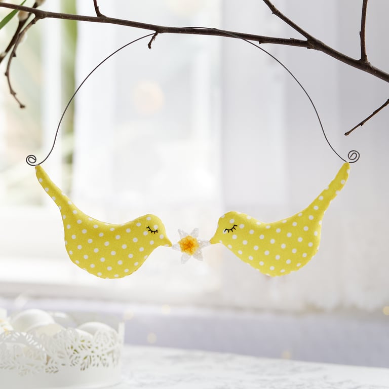 Spring Birds hanging decoration