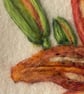 Hand Felted Lily Textile Artwork  - Image 5