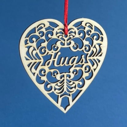 'Hugs' heart (small)