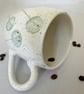 Dandelion Handmade Mug Tea mug coffee mug beer mug Food safe Lead free Glaze  - Image 4