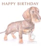 Hattie the Dachshund - Birthday Card - Image 1