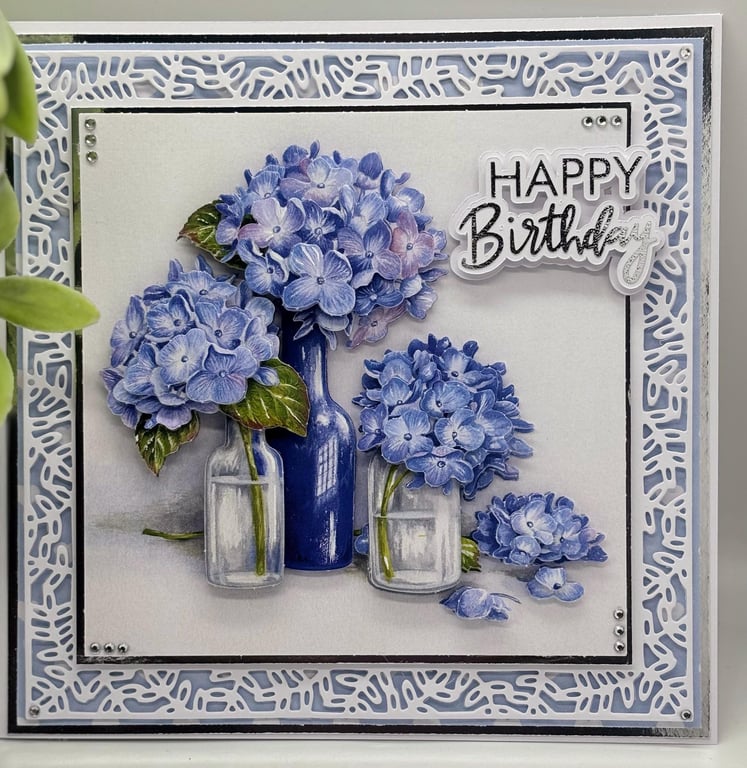 Personalised Luxury Traditional Birthday card