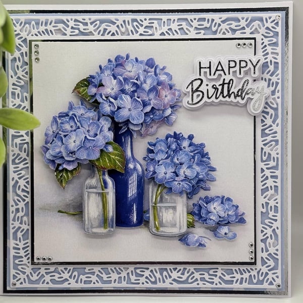 Personalised Luxury Traditional Birthday card