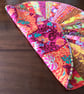 Sun Ray circular quilted textile table topper Kaffe Fassett - Image 3