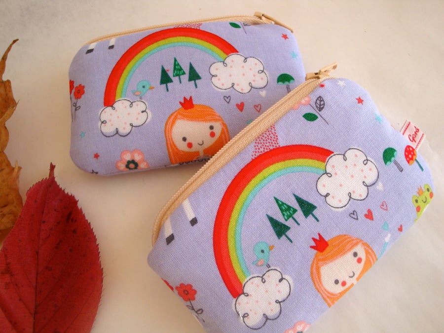 Cotton Kids Purse - Rainbow purse