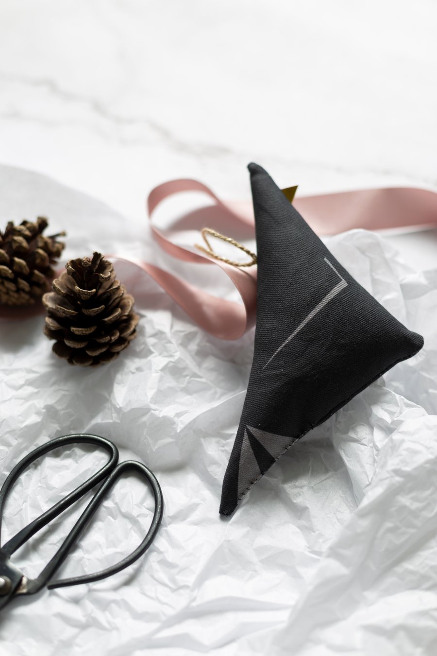 Bird Hanging Decorations - Cotton Blackbird