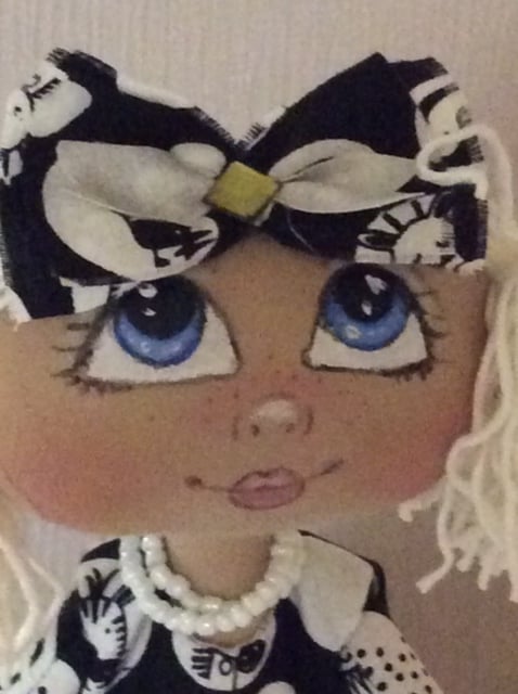 Violet - handmade Art Ragdoll