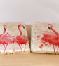 Marble Flamingo Coasters - Image 1
