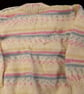 Hand knitted girls stripy jumper 2 - 3 years 24 inch chest children's knitwear  - Image 5