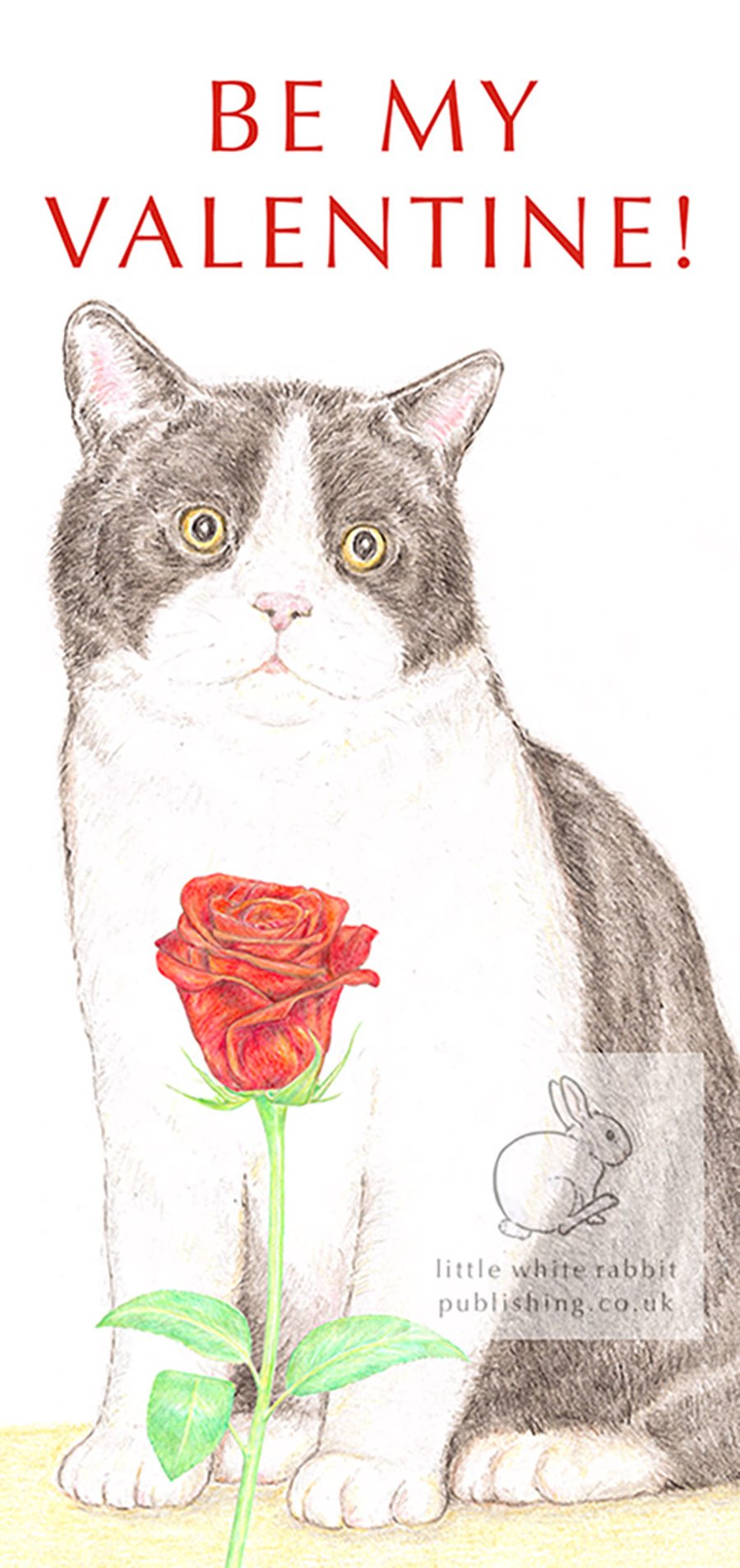 Archie the Cat - Valentine Card