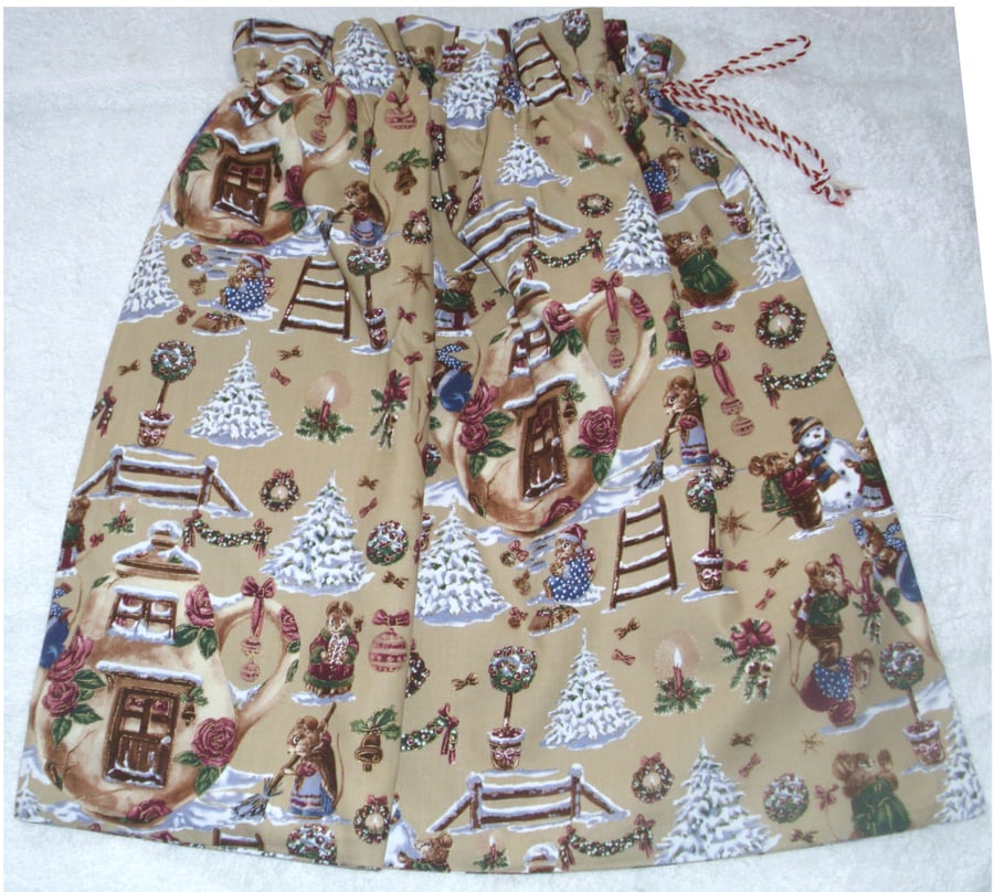 Mouses Family Christmas Santa Sack