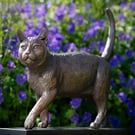 Community Cat statue Large Bronze Resin Sculpture