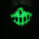 Crochet Badlands Mask Neck Warmer - Glowing Skull