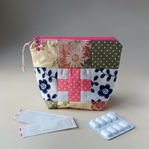 Patchwork First Aid Pouch