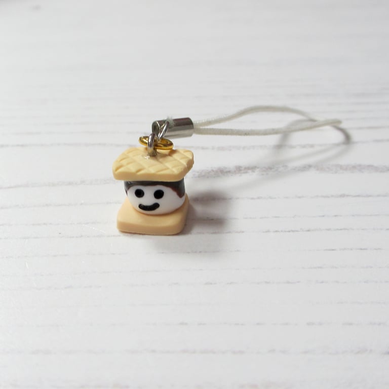 S'mores mini phone charm or planner charm