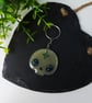 Yin Yang Mystic Skull  Shrink Plastic and Resin Keyring - Image 2