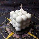 Bobble square candle 