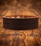 Morse Code Bracelet - Adjustable - Faux Leather - Choice of Colours - Image 1