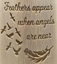 Feathers appear 180 CUT & FOLD Book Folding Pattern - EMAILED PDF PATTERN - Image 3