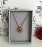Pure Bronze Infinity Love Knot Necklace 8th 19th Anniversary Gift for Her - Image 3