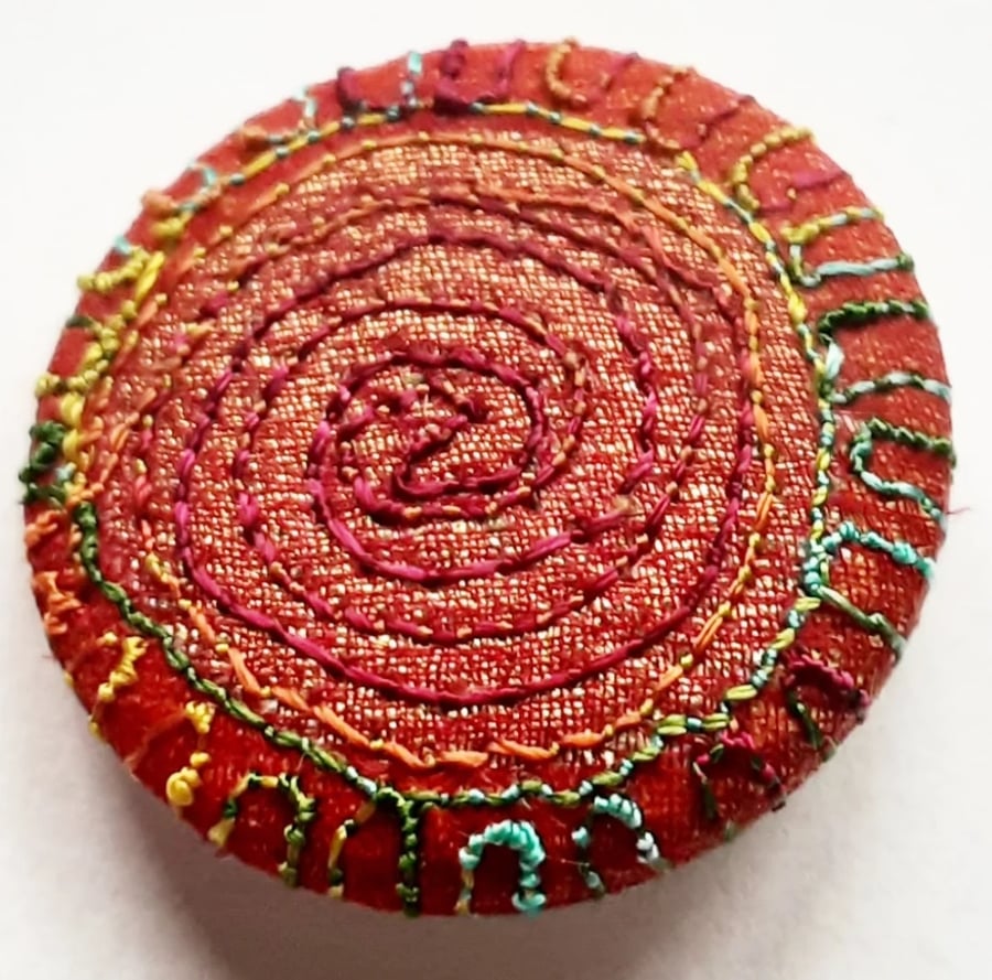 One Inch Badge Spiral