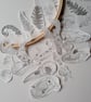 Animal Skull Embroidery Pattern: Stick and Stitch Designs