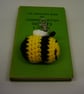 Crochet Bee Keyring Charm - Image 4