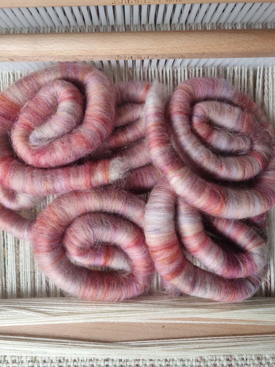 Fibre Rolage for spinning