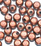 4-12 mm Brown Illusion Miracle Acrylic beads DIY Handcraft or Jewellery Making