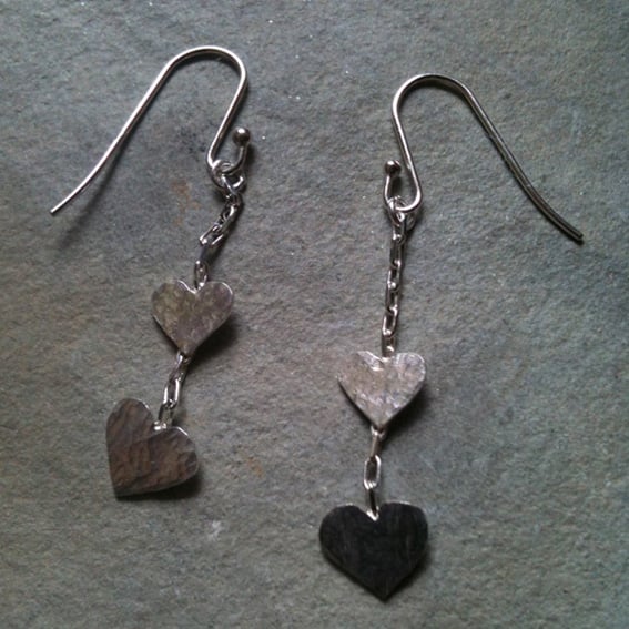 Heart earrings 