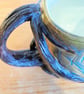 Pottery tree jug finished in green and brown bark colour glazes - Image 9